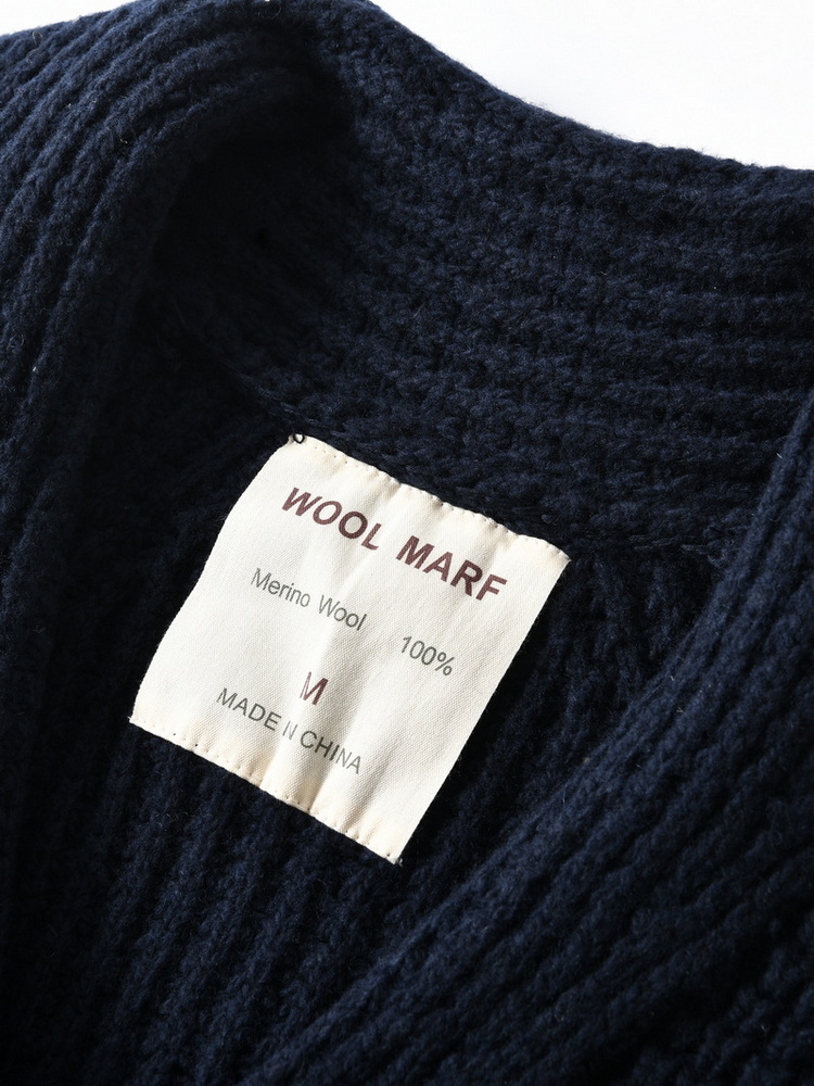 Eu Vintage 100% Wool Chunky Kn - Muffler Men Wool recension och pris