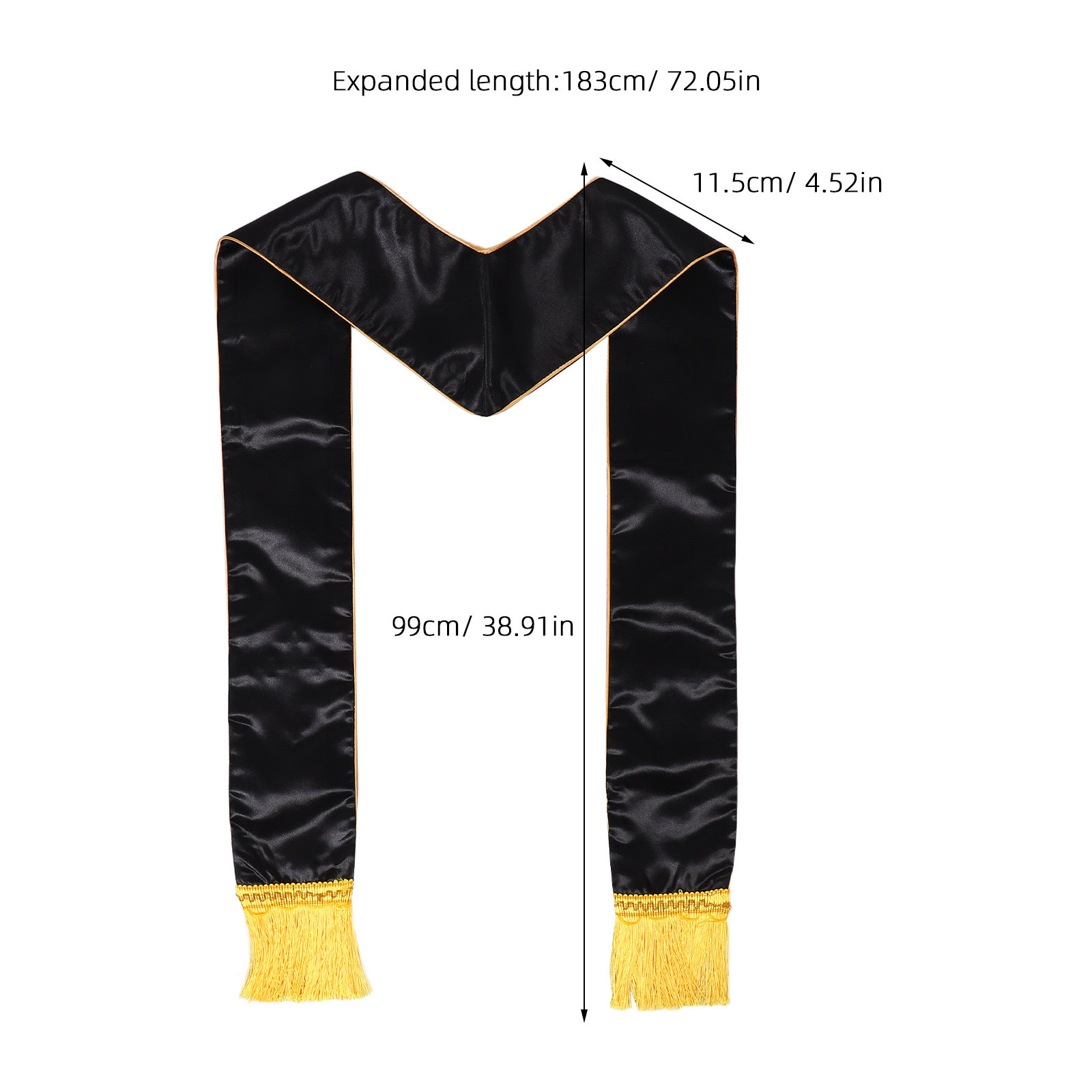 Embroidered Wedding Officiant  - Stole Wedding Shawl recension och pris