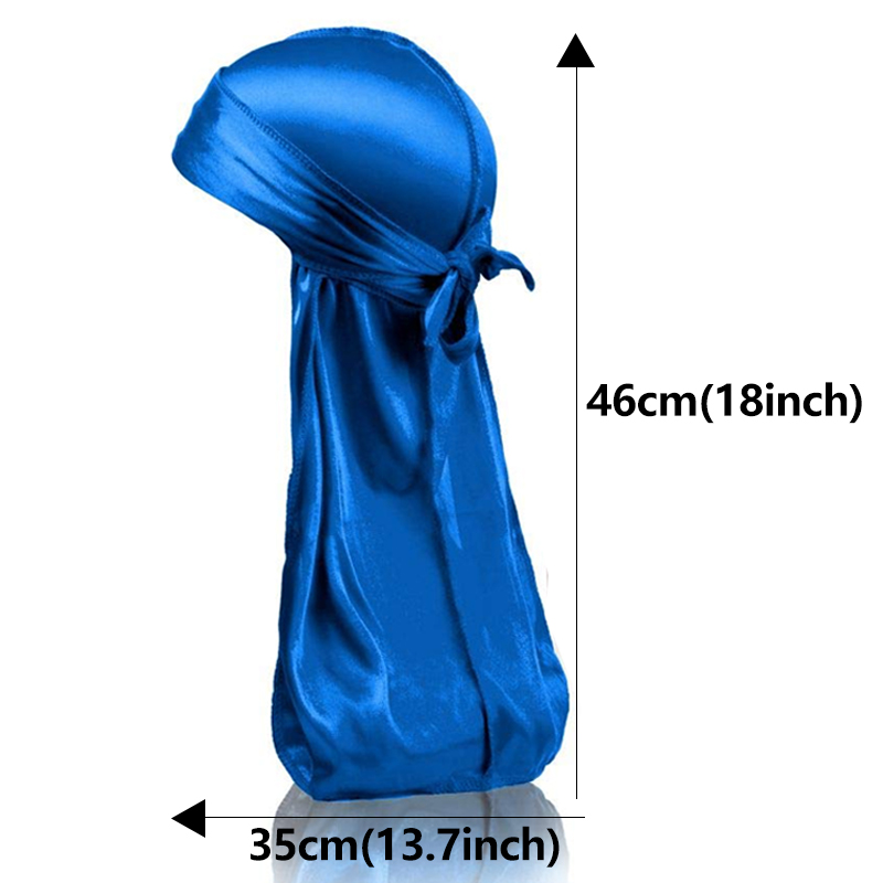 1-4Pcs New silk Durag Bandana  - Bandana Doo Rag recension och pris