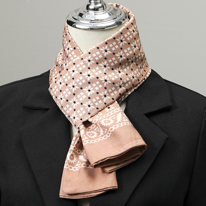Men's Scarf Imitation Silk Nec - Scarf Silk Square recension och pris