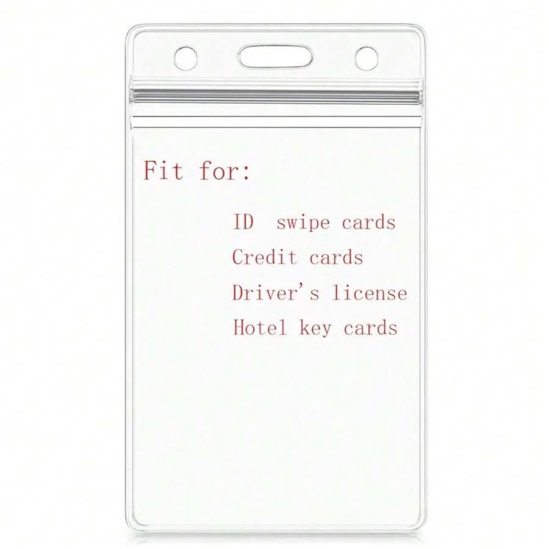 Vertical ID Card Name Tag Badg - Lanyard Badge Holder recension och pris