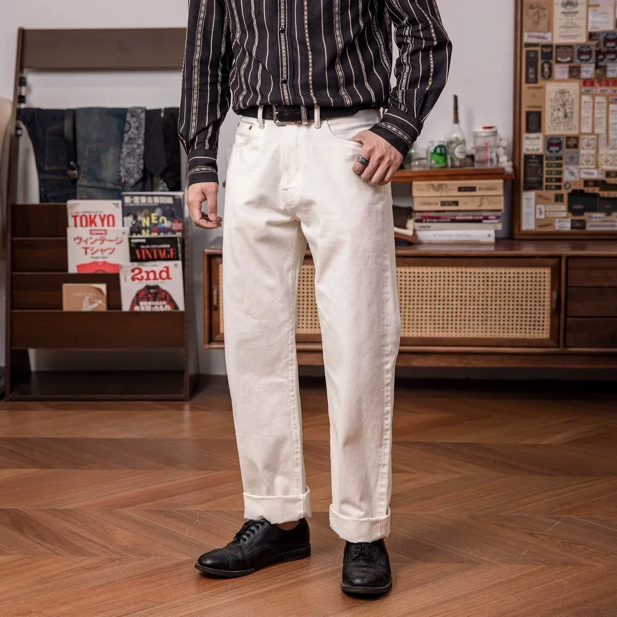 Red Tornado 55501 White Relaxe - Levis Jeans 501 recension och pris