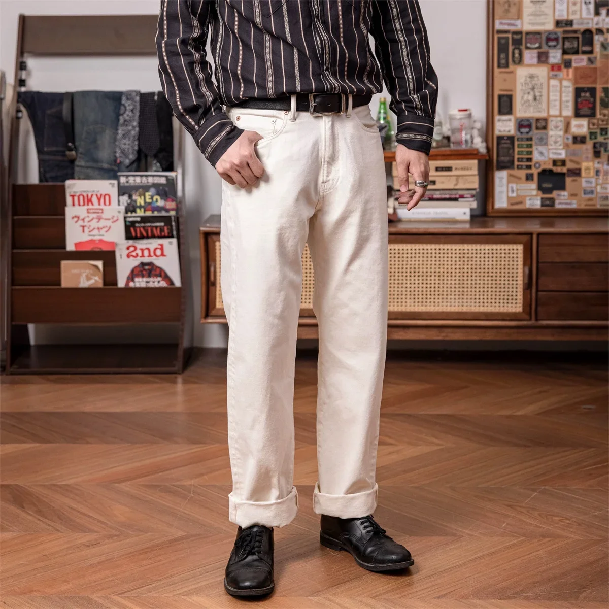 Red Tornado 55501 White Relaxe - Levis Jeans 501 recension och pris