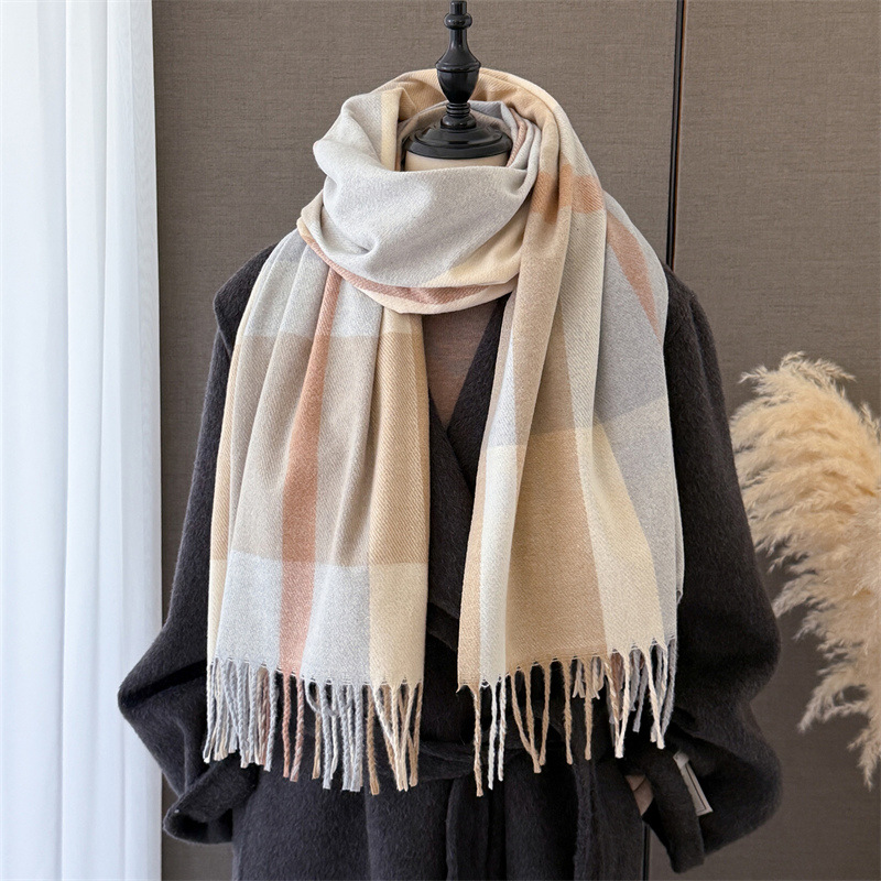 Women Imitation Cashmere Blank - Pashmina Wrap Large recension och pris